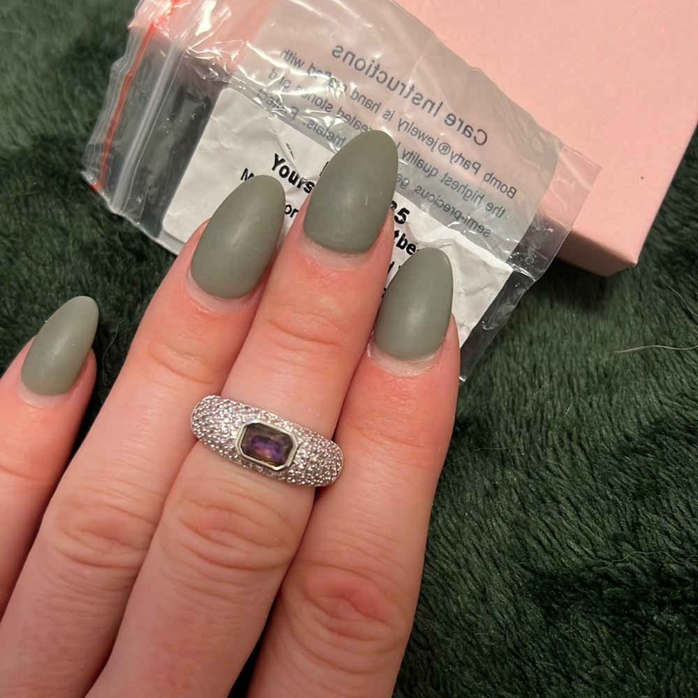 Yellow Rainbow Topaz Ring - yours in a heartbeat 6